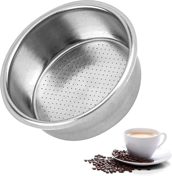 51mm Stainless Steel Coffee Filter Reusable Coffee Filter Holder Single Layer Carousel 1