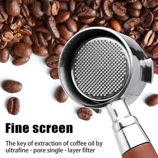 58mm Stainless Steel Coffee Filter Reusable Coffee Filter Holder Single Layer Carousel 5