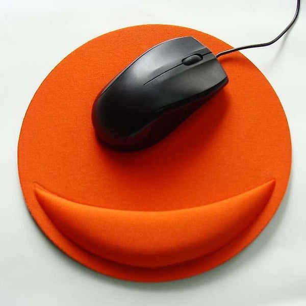 Orange Color-mouse Pad With Cushion Gaming Wrist Rest Mousepad Wrist Rest Carousel 1