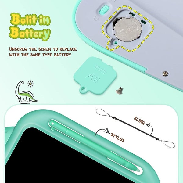 Colorful Kids Drawing Lcd Writing Tablet 10 Inch Magic Slate Toy Gift Erasab62999081572098112