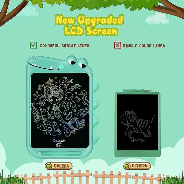 Colorful Kids Drawing Lcd Writing Tablet 10 Inch Magic Slate Toy Gift Erasab62999081572098114