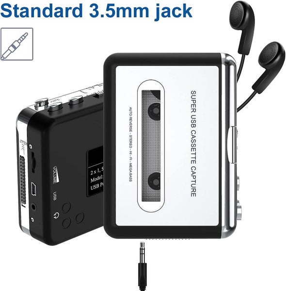 Digital Now.-usb Cassette Converter To Digital Mp3 Player With Pc 3.5mm Jack Carousel 5