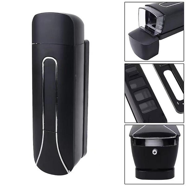 Black Wall Mounted Soap Dispenser 400ml Bathroom Soap Dispenser Shower Gel Lau Carousel 2