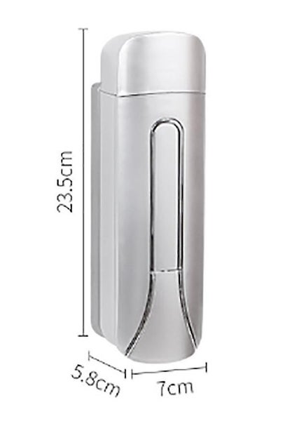 Black Wall Mounted Soap Dispenser 400ml Bathroom Soap Dispenser Shower Gel Lau Carousel 5