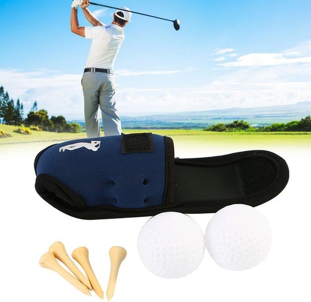 NEW 1PC Golf Ball Bag Golf Tee Holder Training Neoprene Golf Belt Bag Carousel 1