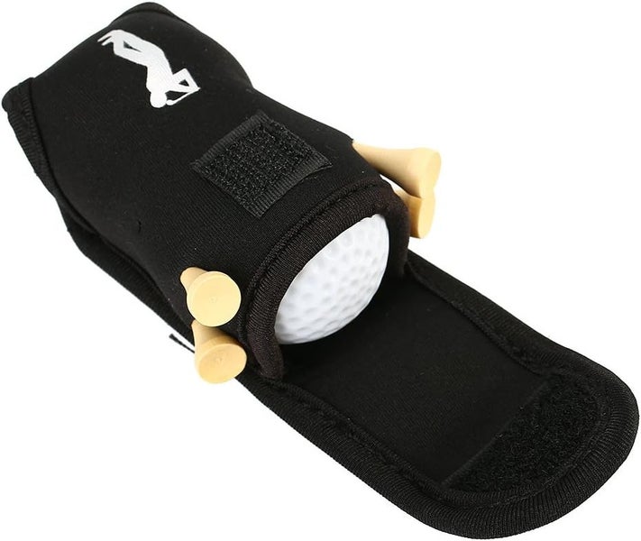 NEW 1PC Golf Ball Bag Golf Tee Holder Training Neoprene Golf Belt Bag Carousel 10