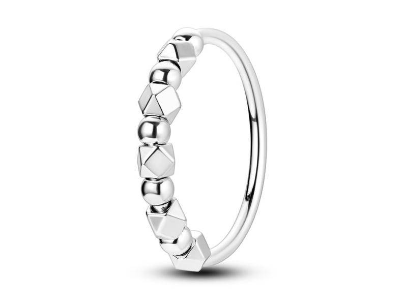 Women Silver Finger Rings For Women Original 925 Sterling Silver Cocktail Ring Carousel 1
