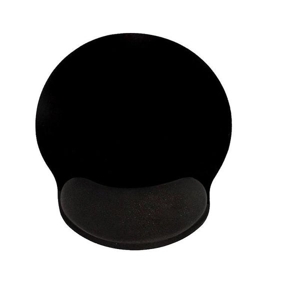 Mouse Pad Black Anti-slip Comfort Mouse Pad With Gel Foam Wrist Pad For Laptop Carousel 1