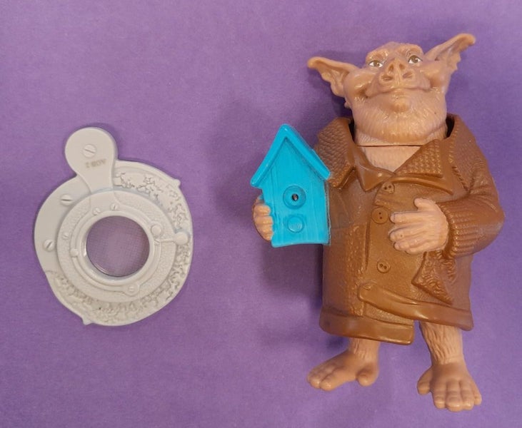 The Spiderwick Chronicles, Hogsqueal toy (McDonalds 2008), out-of-packet Carousel 1