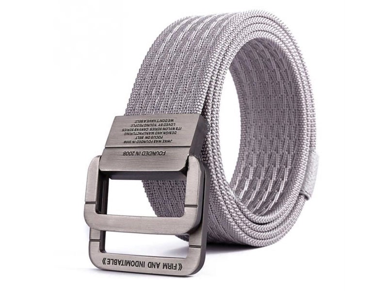 Military Equipment Tactical Belt Man Double Ring Buckle Thicken Canvas Belts629576107347221127