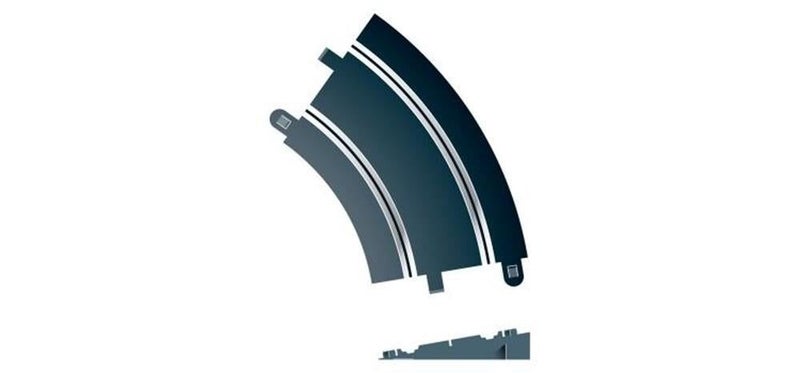 Scalextric C8296 R2 Banked Curve 45deg 2 Carousel 1