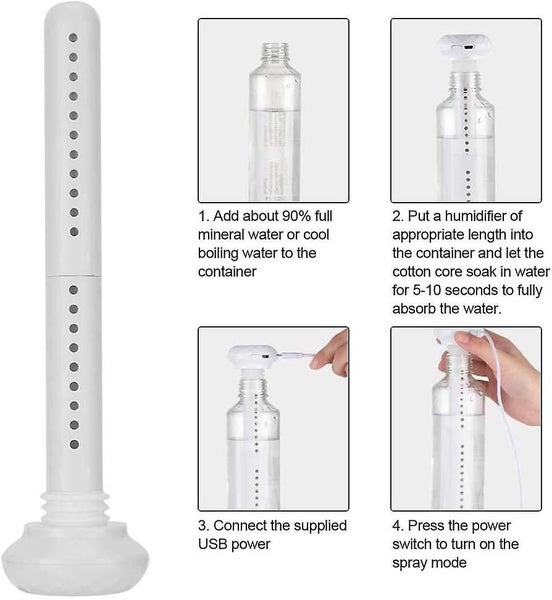 Portable Mini Usb Humidifier Air Moisturizing Cool Mist Purifier For Travel Of Carousel 2