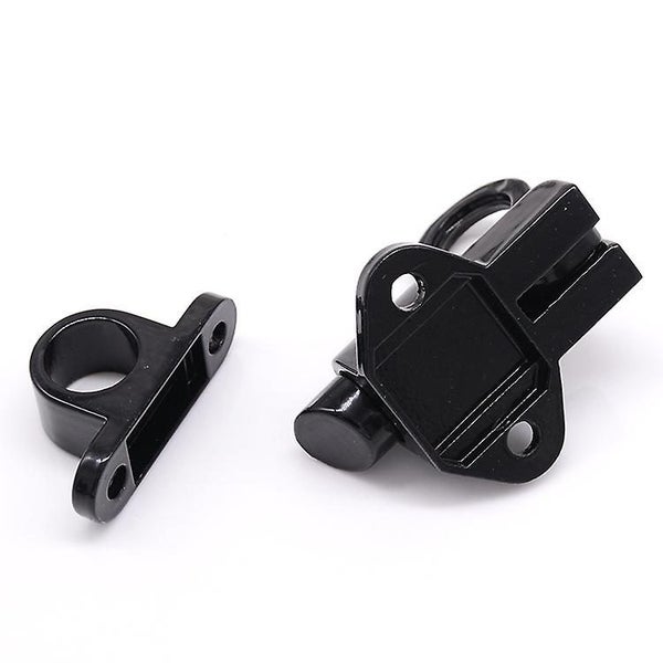 White 2 Pcs Automatic Door Latch Aluminumwindow Security Door Spring Pull Rin Carousel 2