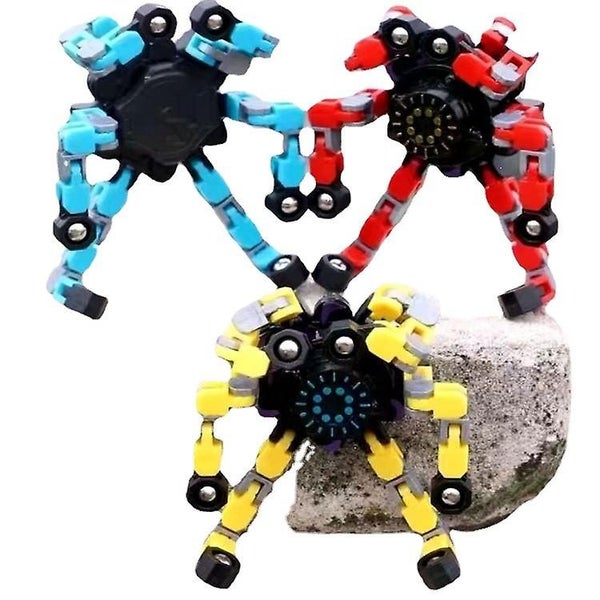New Transformable Fidget Spinner Toy Fun Diy Fingertip Toys Mechanical Finge Carousel 2