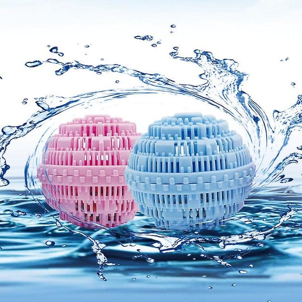 2 Large Washing Balls Reusable Ecological Washing Balls Natural Antibacteri Carousel 1