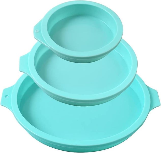 Silicone Round Cake Mold 3-4+6+8silicone Disc Packs As Cake Mold Resin Co Carousel 1