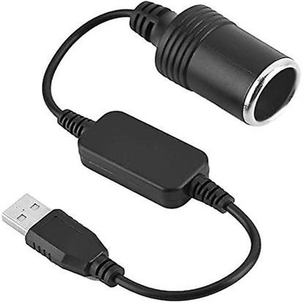 3m Usb A Male To 12v Female Cigarette Lighter Socket Converter Usb Port Power Carousel 1