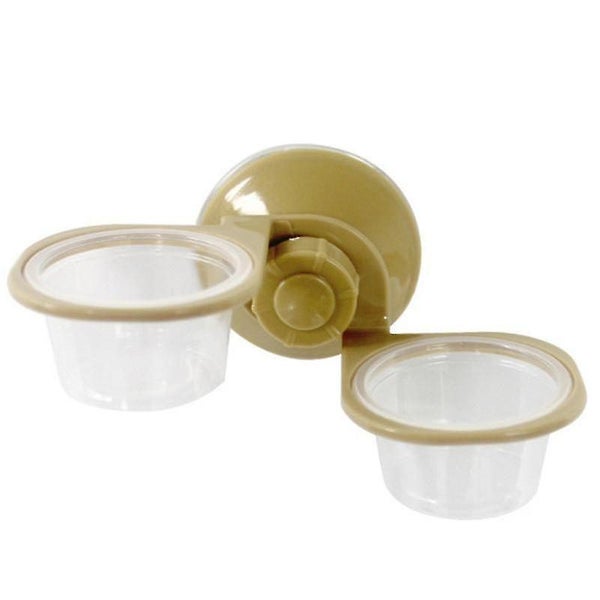 Suction Cup Reptile Water Food Feeder Wall Hanging Feeding Dish Bowl Spider Br Carousel 1