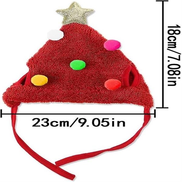 Christmas Pet Clothing 1pc Christmas Pet Dog Puppy Hat For Small Dogs Cats Carousel 5