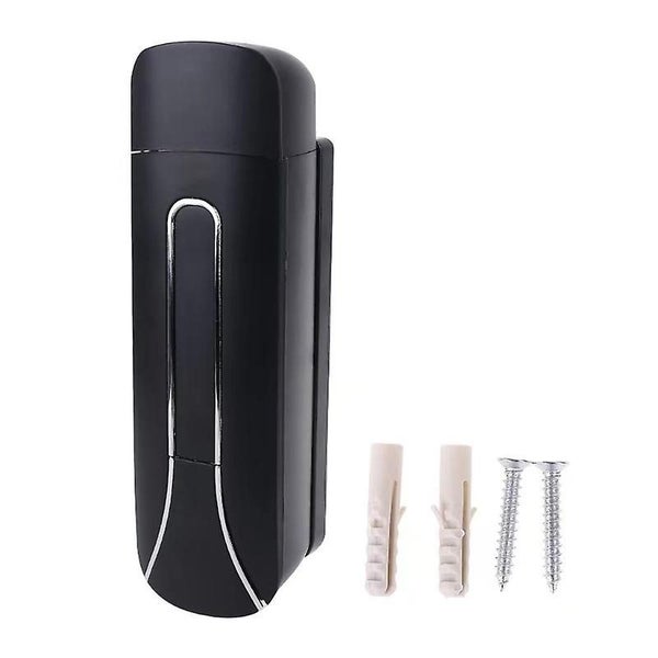 Black Wall Mounted Soap Dispenser 400ml Bathroom Soap Dispenser Shower Gel Lau Carousel 1