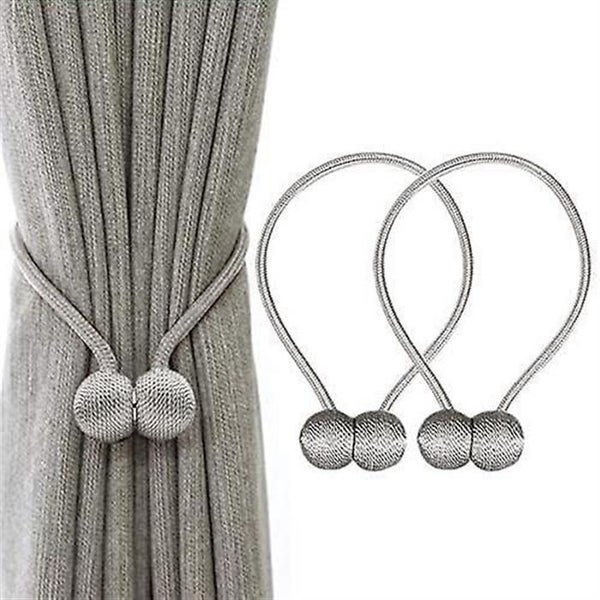 graycurtain Tiebacks Magnetic Curtain Tieback Magnetic Braiding Curtains Buc Carousel 1