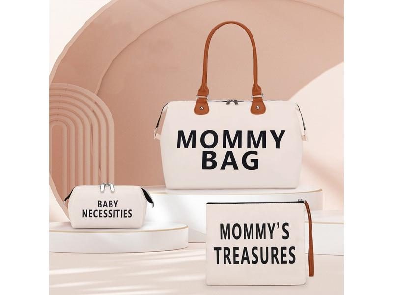 3Pcs Large Capacity Waterproof Dry Wet Separation Baby Bag Storage Carousel 2