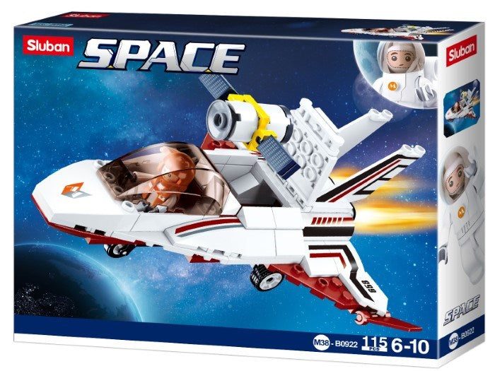 xSluban B0922 Space Saturn Interplanetary Vehicle - 115 Pc Carousel 1