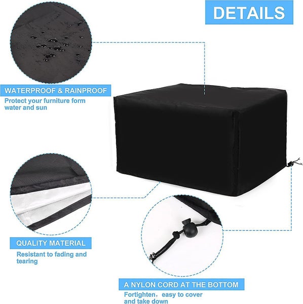 1 Piece black About 45*45*30cm Waterproof Cover For Copier Dustproof For D Carousel 2