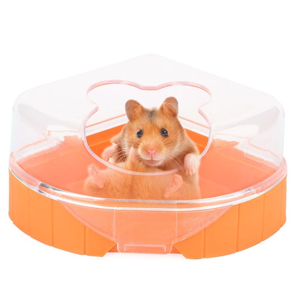 Hamster Small Pet Sand Bathroom Large Plastic Room Sauna Toilet Bathtub Carousel 1