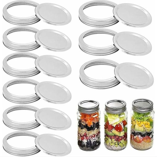 9 Pcs Mason Jar Lids Split Type Lids Canning Lids Jar Lids Leak Proof Maso Carousel 1