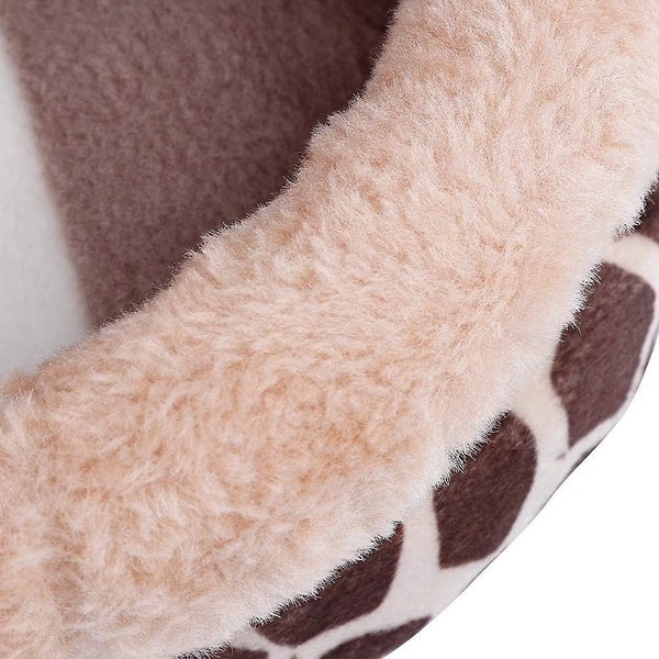 Cute Giraffe Shaped Hamster Bed Mat Pets Winter Warm Kennel Nest Cage Sleeping Carousel 5