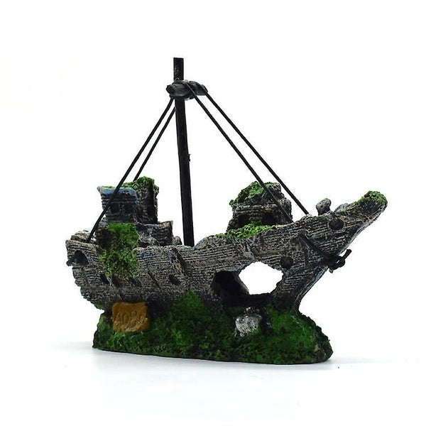 Aquarium Decoration In The Shape Of Galleon For Aquariums 145 X 55 X 120 Mm Carousel 1
