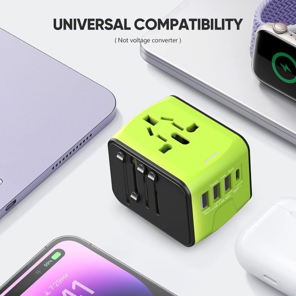 Universal Travel Adapter Green62863867131650111