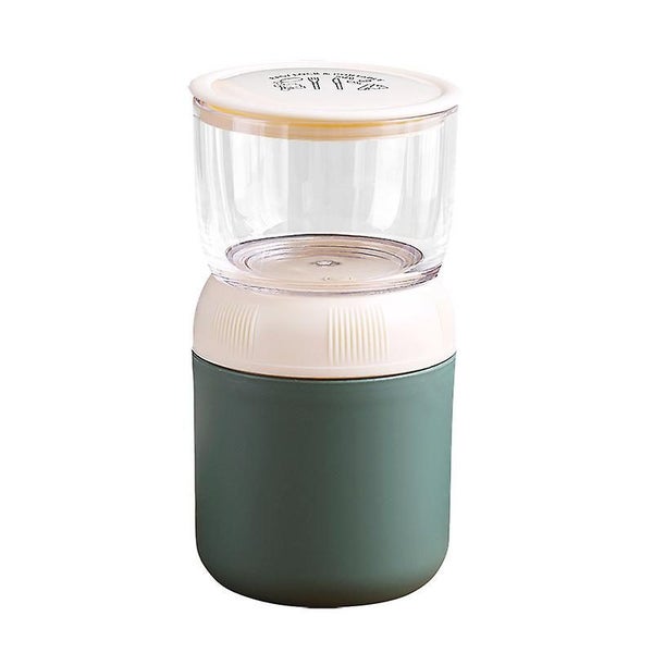 Insulated Yogurt Container green 700ml Meal Cereal Cup Instant Breakfast C64481365328770110