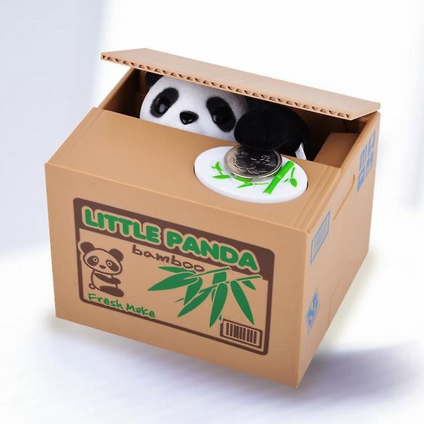 Piggy Bank Coin Piggy Bank Child Panda Electronic Automatic Savings Bank Meani Carousel 2