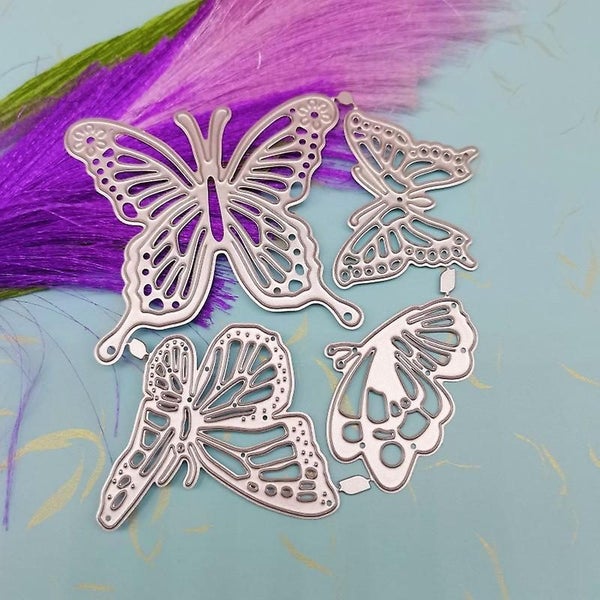 Butterflies Cutting Dies Metal Cutting Dies Diy Gift For Scrapbook Paper Card Carousel 4