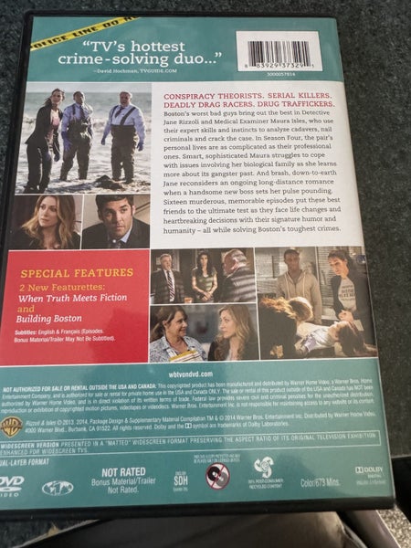 Rizzoli & Isles Season 4 DVD Carousel 2