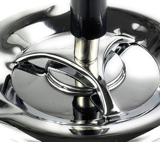 Large Rotating Ashtray Chrome Ashtray Premium Windproof Outdoor Ashtray De Carousel 2