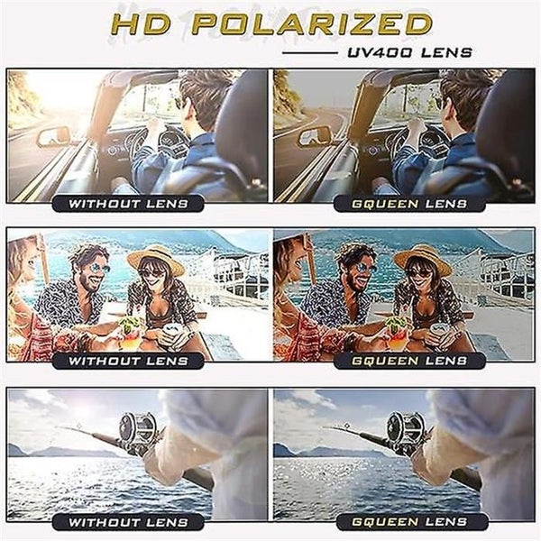 Vintage Round Polarized Steampunk Sunglasses gold Frame And Black Film For M Carousel 5