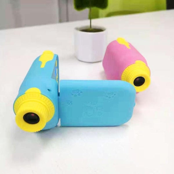 Blue Video Camera For Kids Toddler Kids Video Recorder With 32gb Sd Carddig Carousel 1