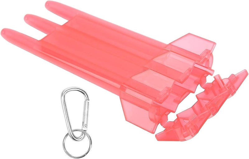 Red-dart Box Portable Dart Box Abs+aluminum Alloy 3 Sleeve Storage Dart Box W Carousel 1