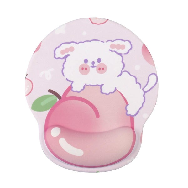 Honey Peach Dog-mousepad With Cushion-wristrest Gaming-mousepad Wrist Rest-com Carousel 1
