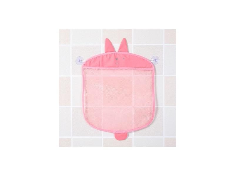 Cartoon Baby Bathroom Mesh Bag Sucker Design For Bath Toys Bag Kids Animal Carousel 1
