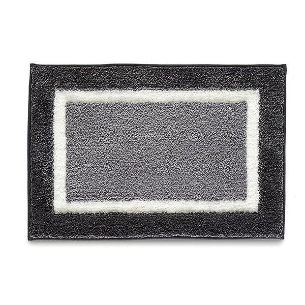 Non Slip Bath Mat Soft Microfiber Bath Mat Machine Washable Absorbent Shower Carousel 2