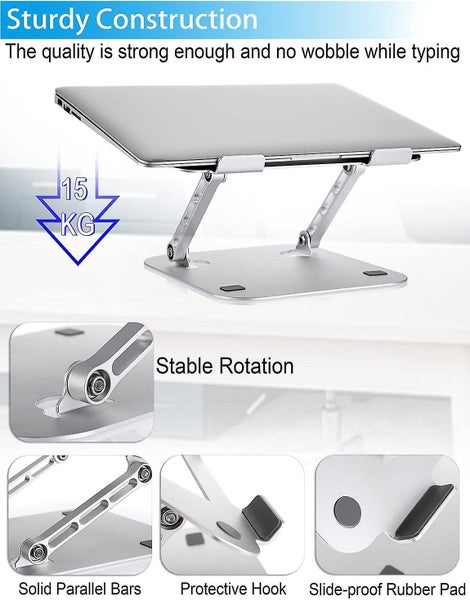 Laptop Stand Adjustable Aluminum Laptop Stand Compatible With Macbook Air/pr Carousel 5