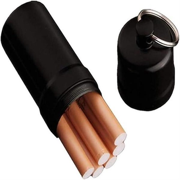 Hanging Cigarette Case black Portable Waterproof Cigarette Holder Circular Carousel 1