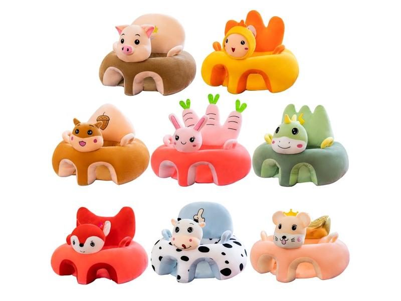 Cute Cartoon Baby Sofa Cover For Learning To Sit Feeding Carousel 2