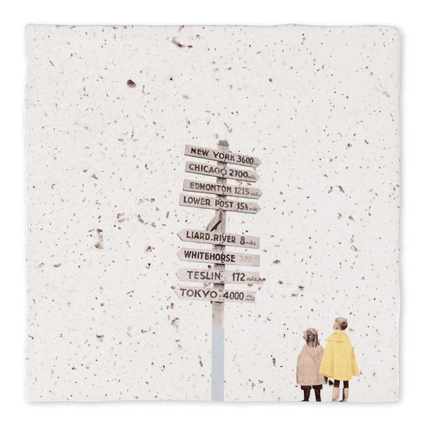 World Travelers Ceramic Tile Carousel 1