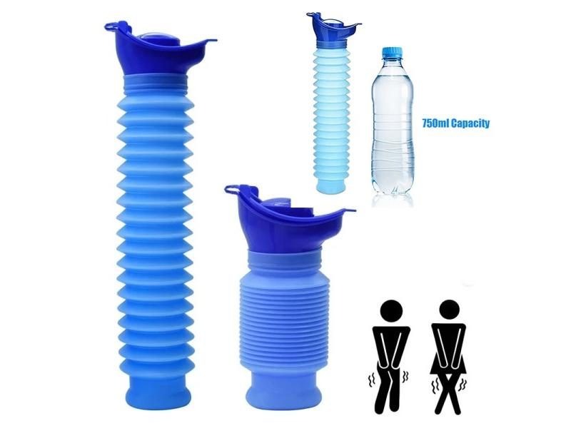 750ML Portable Urine Bag Potty Urinal Hygienic Leak Proof Toilet Car Travel Carousel 1