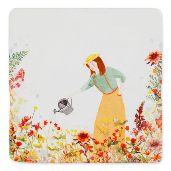 Make it grow Ceramic Tile Carousel 1